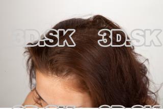 Hair texture of Della 0008